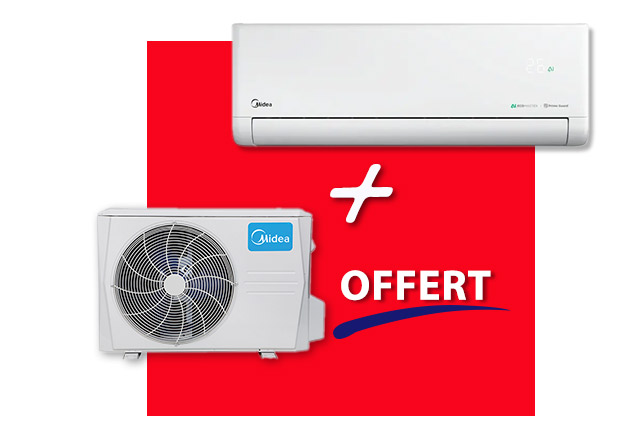 Climatiseur monosplit Midea Solunar 3,5 kW